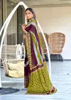 Tew Mulmul Cotton Printed Fancy Saree Wholesale Clothing Suppliers In India